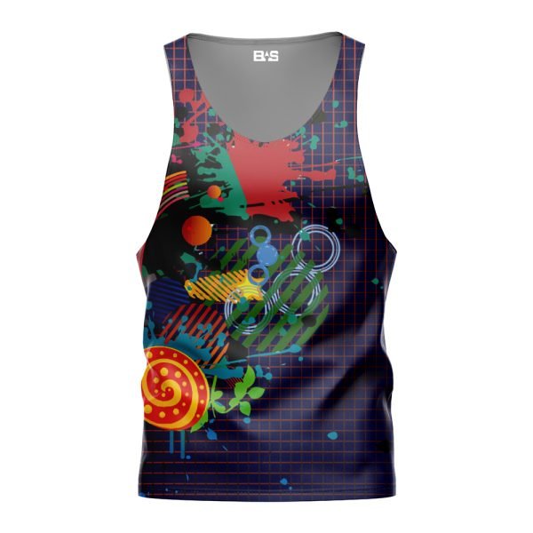 Allover Custom Sublimation Design Racerback Tank Top Men’s & Women’s