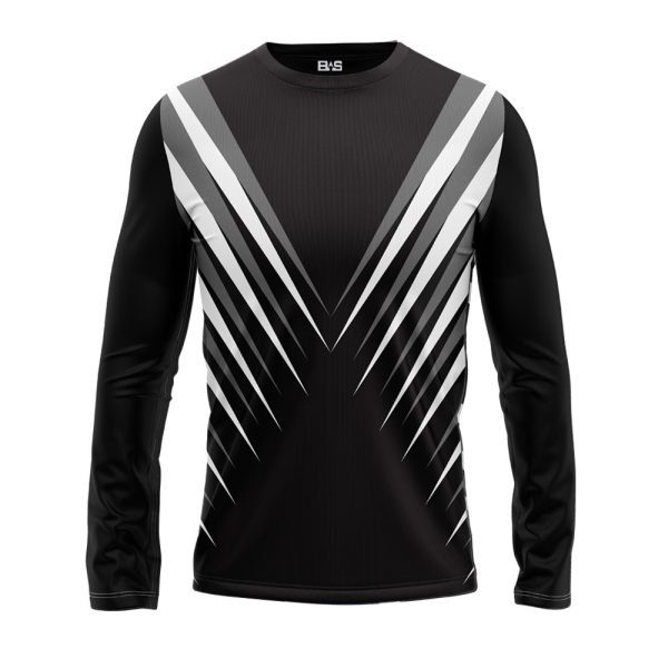 Full Sleeve Jersey with Round Collar and Sublimation Print All Over for Men & Women