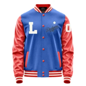 Los Angeles Dodgers Varsity Letter Jacket – Custom Letter & Number
